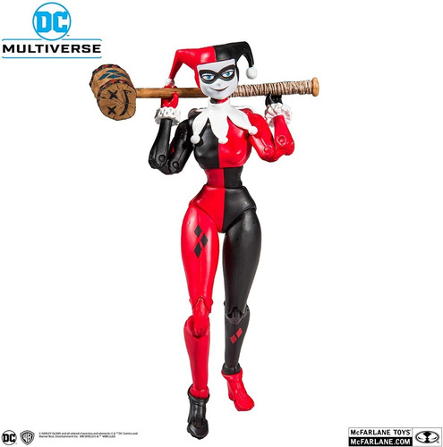 Dc Multiverse - Harley Quinn - 22 Puntos De Articulación
