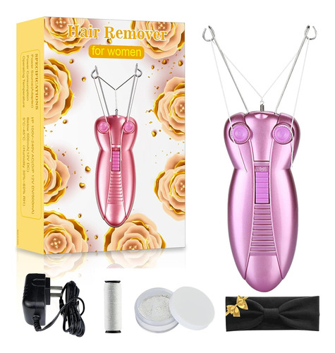 Waycom Removedor De Vello Facial Eléctrico Para Mujer, Depil
