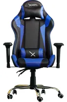 Comprar Silla Gamer Xzeal XZ10 gamer ergonómica negra y azul