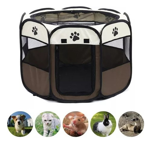 Corral Plegable Para Gato Y Perro Casa Jaula Tienda Portátil