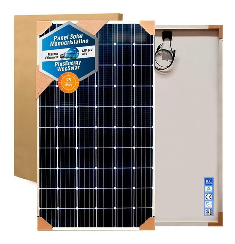 Panel Solar Monocristalino 250 Watts