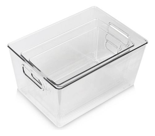 Easyware, Set 3 Canastas Organizadoras Para Refrigerador Etc