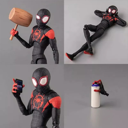 Figura Móvil De Spider-man New Sentinel De Miles Morales 202
