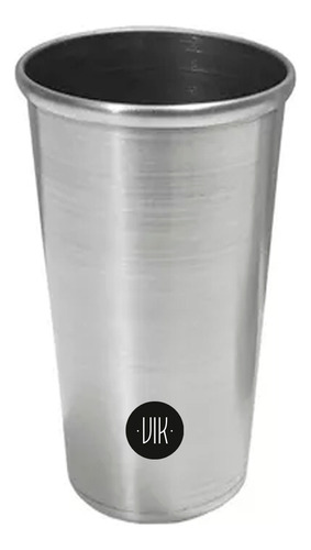 Vaso 1 Litro Fernetero Choop Cervecero Liso De Aluminio X12