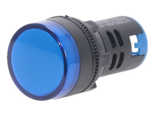 Luz Piloto Led 22mm 220v Azul