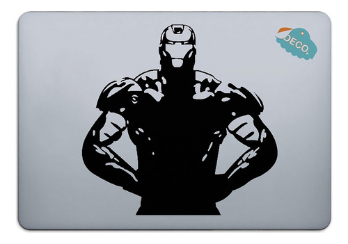 Calcomanía Sticker Vinil Para Laptop   Iron Man