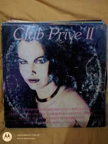 Vinilo Club Prive 2 Branigan Bryson Foreigner Taylor Cp1