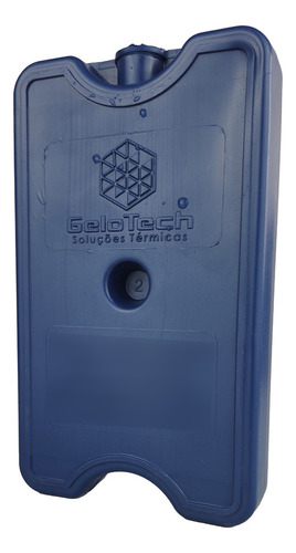 Kit Gelo Reutilizável Placa 400ml 48un Gelotech Cooler Bolsa Cor Azul