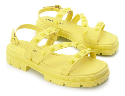 Sandalia Plataforma Plana Para Mujer Moleca Raven Estoperole