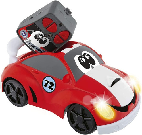 Carrito Control Remoto Chicco Johnny Coupe Racing Luces Color Rojo