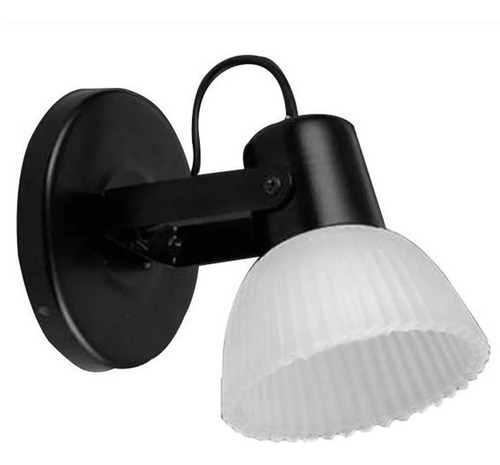 Imagen 5 de 6 de Aplique Spot Ng - Bl 3 Luces Tulipa Vidrio Apto Ventilador S