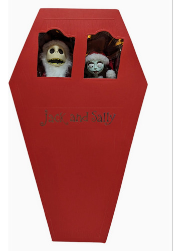 El Extraño Mundo De Jack. Set De Muñecos Jack Y Sally (Usado)