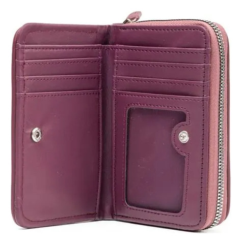 Billetera Chica Xl Extra Large Finn Otoño Invierno 2025 Morado