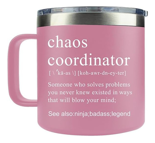 Chaos Coordinator - Vaso De Navidad Para Mujeres, Idea De Re