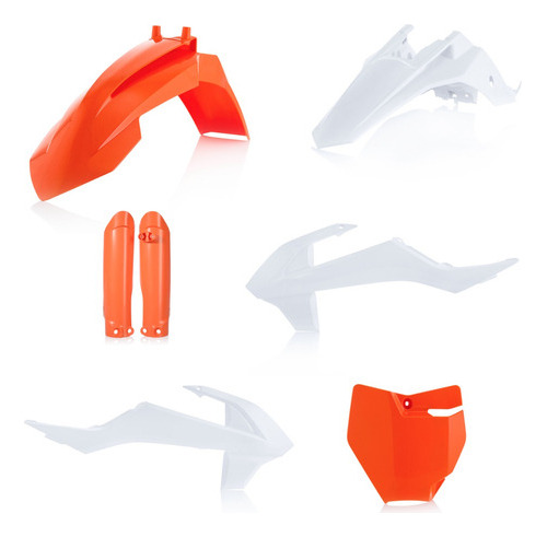 Kit Plasticos Cachas Acerbis Full Ktm Sx 65 19 23 24 Rider