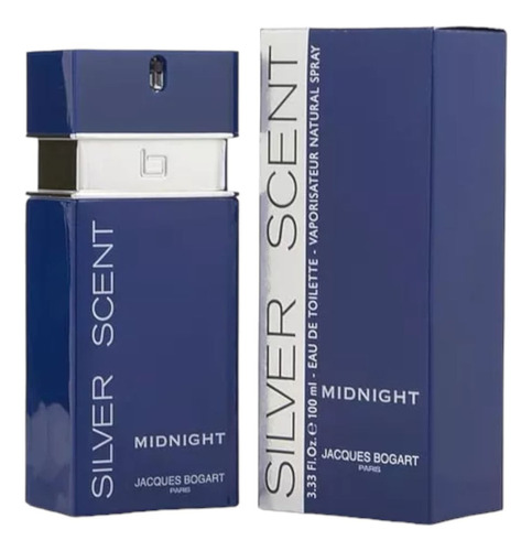 Jacques Bogart Silver Scent Midnight Edt 100ml Hombre