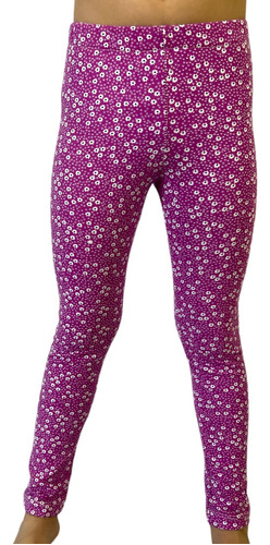 Mayas Licra Algodón, Leggins Para Niña, Varios Estampados 