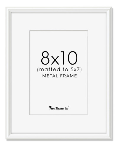 Marco De Fotos De 8 X 10 Pulgadas, Color Blanco, Marco De Fo