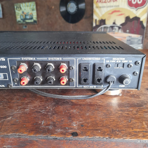 Imagem 8 de 10 de Amplificador Cygnus Ac300 Ac 300 Funcionando Perfeitamente