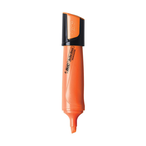 Bic Brite Liner Plana De Resaltado, Punta Cincel, Colores Su