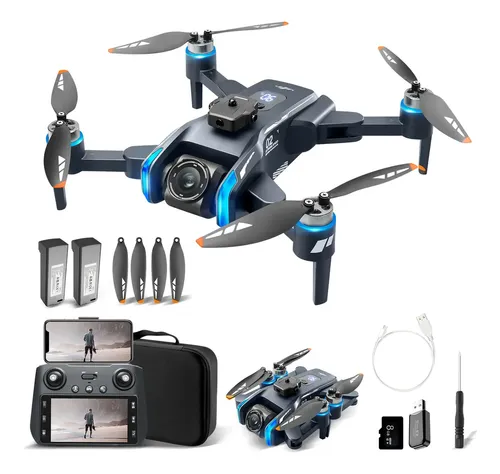 Drone Xt808 Com Tela Camera Gps Wi Fi Fpv Motor Brushless