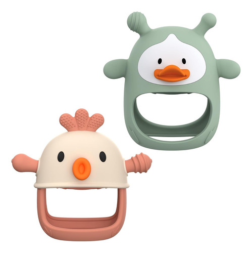 Mordedor Para Bebé Spanky Duck Con Mordedor Para Bebé Toothi