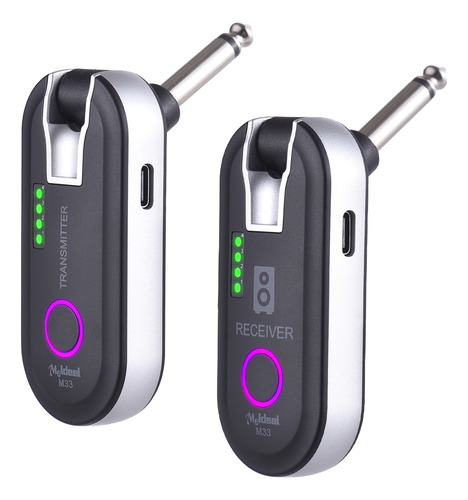 Sistema Inalámbrico Transmisor Y Receptor De Guitarra De 2,4