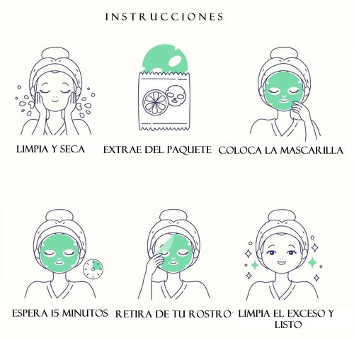 Mascarilla Facial Ácido Hialurónico Y Polvo Liofilizado Todo Tipo De Piel