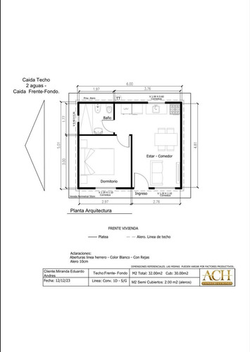 Venta Casa Dos Ambientes 30m2 Abedules Bariloche