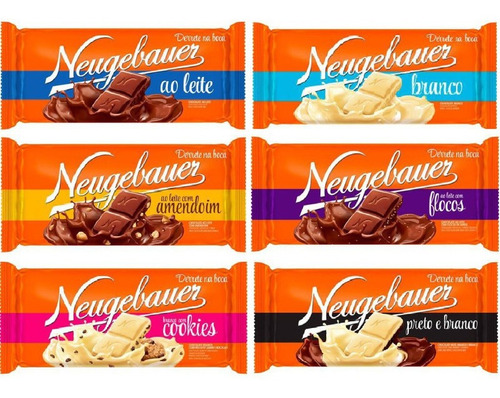 Barra De Chocolate Neugebauer Variedades 90g(1 Unidad)-super