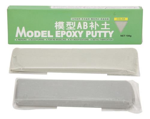 1 Modelo Epoxy Putty Repair Ab Secado Rápido 100g Relleno