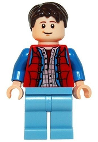 Lego Minifigura De Vuelta Al Futuro  Marty Mcfly De Set 2110