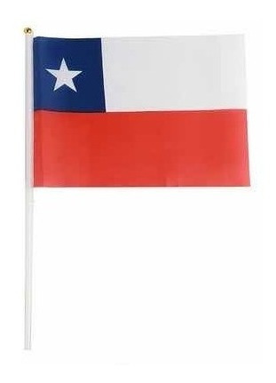 Bandera Chilena 30x45 Excelente Calidad (fiestas Patrias)