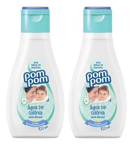 Kit Água De Colônia Pom Pom100ml2 Unidades