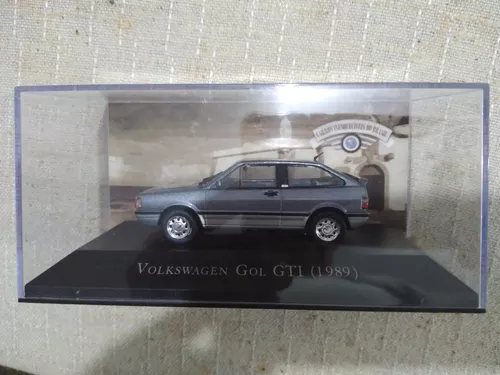 Miniatura Volkswagen Gol Gti 1989 Rebaixado Metal 1:43