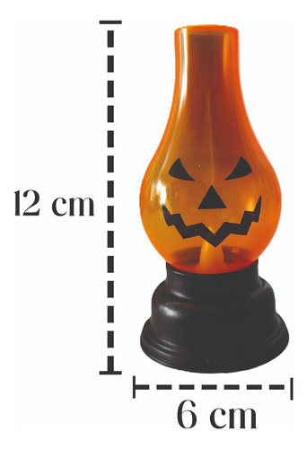 12 Velas De Calabaza Halloween Dia, De Muertos