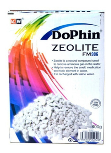 Zeolita Dolphin Anti Amoniaco Material Filtro Acuario 400g