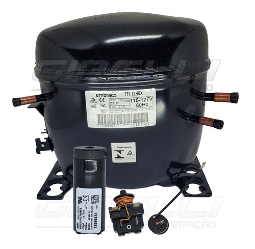 Compressor Embraco 1/3+ R134 W10393822 110v Ffi12hbx