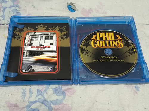Blu Ray Original Importado Phil Collins Going Back