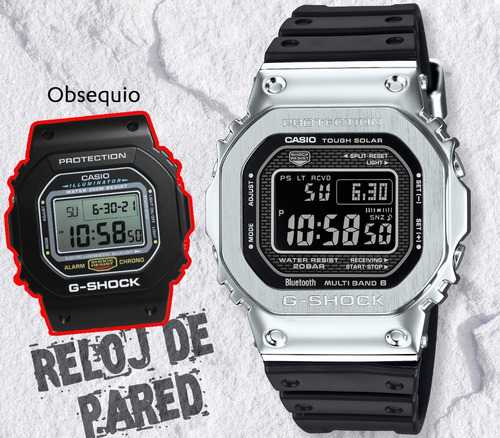 Imagen 2 de 10 de Reloj Casio G-shock Metal Gmw-b5000-1