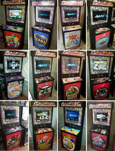 Imagen 4 de 10 de Multijuegoarcade Slim Lcd 5300 Juegos Mame 2 Jugadores