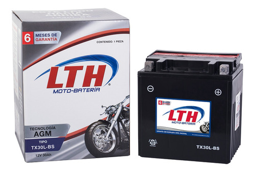 Batería Lth Agm Cuatrimoto Polaris Sportsman 2004 700cc