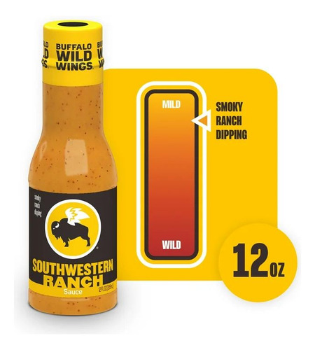 Buffalo Wild Wings, Southwestern Ranch Sauce, 12 Fl Oz (355