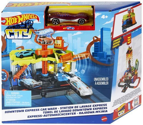 Hot Wheels City - Autolavado Express - Inc Auto - Mattel