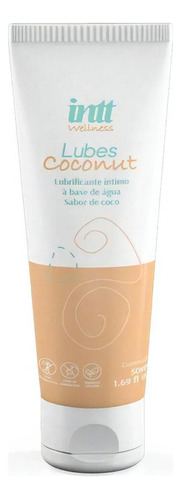 Lubrificante Íntimo Lubes Coconut 50g - Intt Welness