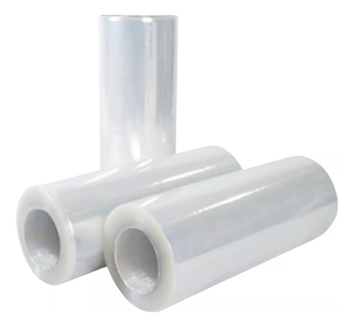 Filme Stretch Sem Tubete 500mm X 25 Micras 1kg Embala Tudo