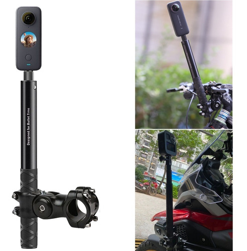 Selfie Stick Moto Base Soporte Insta 360 Gopro Bici Mtb