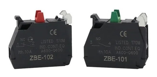 20 Piz Accesorio Serie Xb4 Interruptor Pulsador No+nc