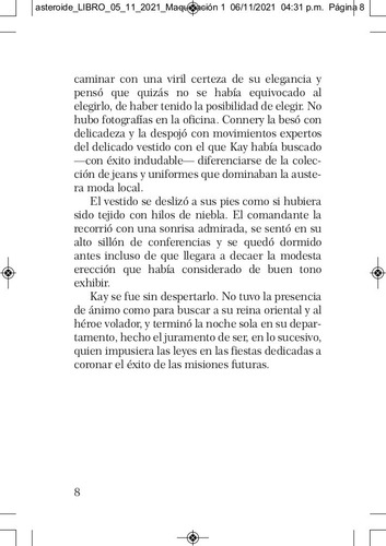 Imagen 6 de 6 de Asteroide De Carne. Novela De Ciencia Ficción
