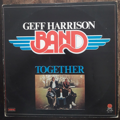 Lp Vinil (vg/+) Geff Harrison Band Together Ed Br 1978